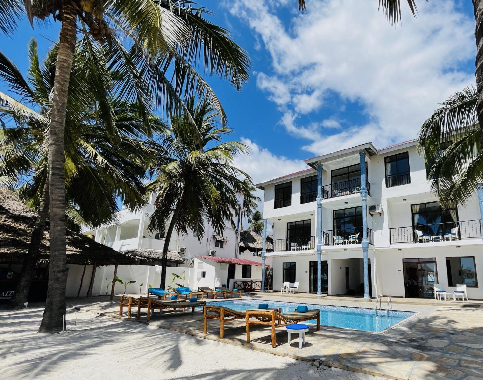 Bianco Azzurro Hotel & Restaurant Làng Làng Pwani Mchangani Ngoại thất bức ảnh