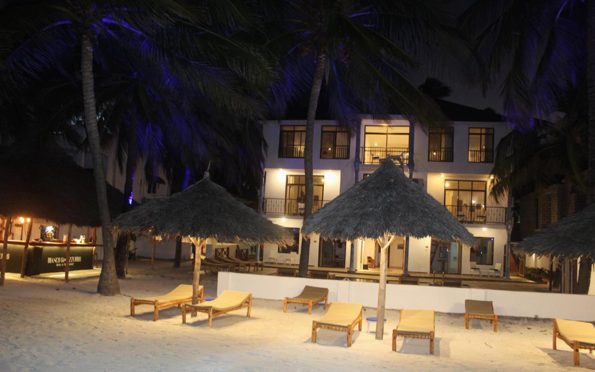 Bianco Azzurro Hotel & Restaurant Làng Làng Pwani Mchangani Ngoại thất bức ảnh