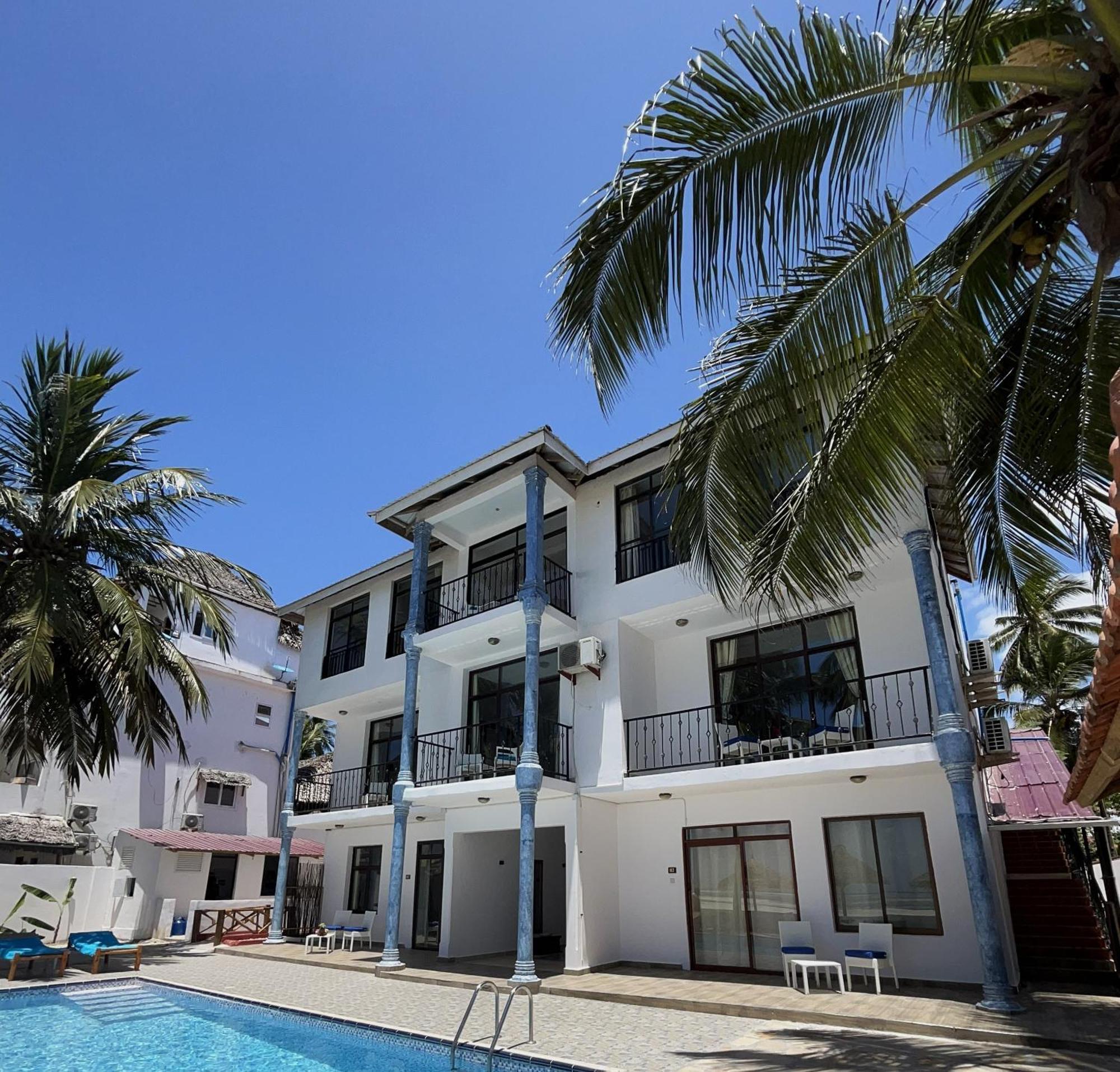 Bianco Azzurro Hotel & Restaurant Làng Làng Pwani Mchangani Ngoại thất bức ảnh